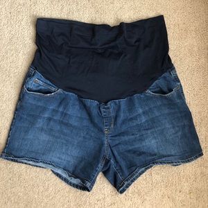 Maternity Jean shorts